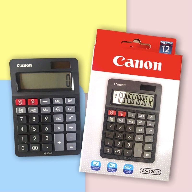 Calculator Canon AS120/AS120II_1