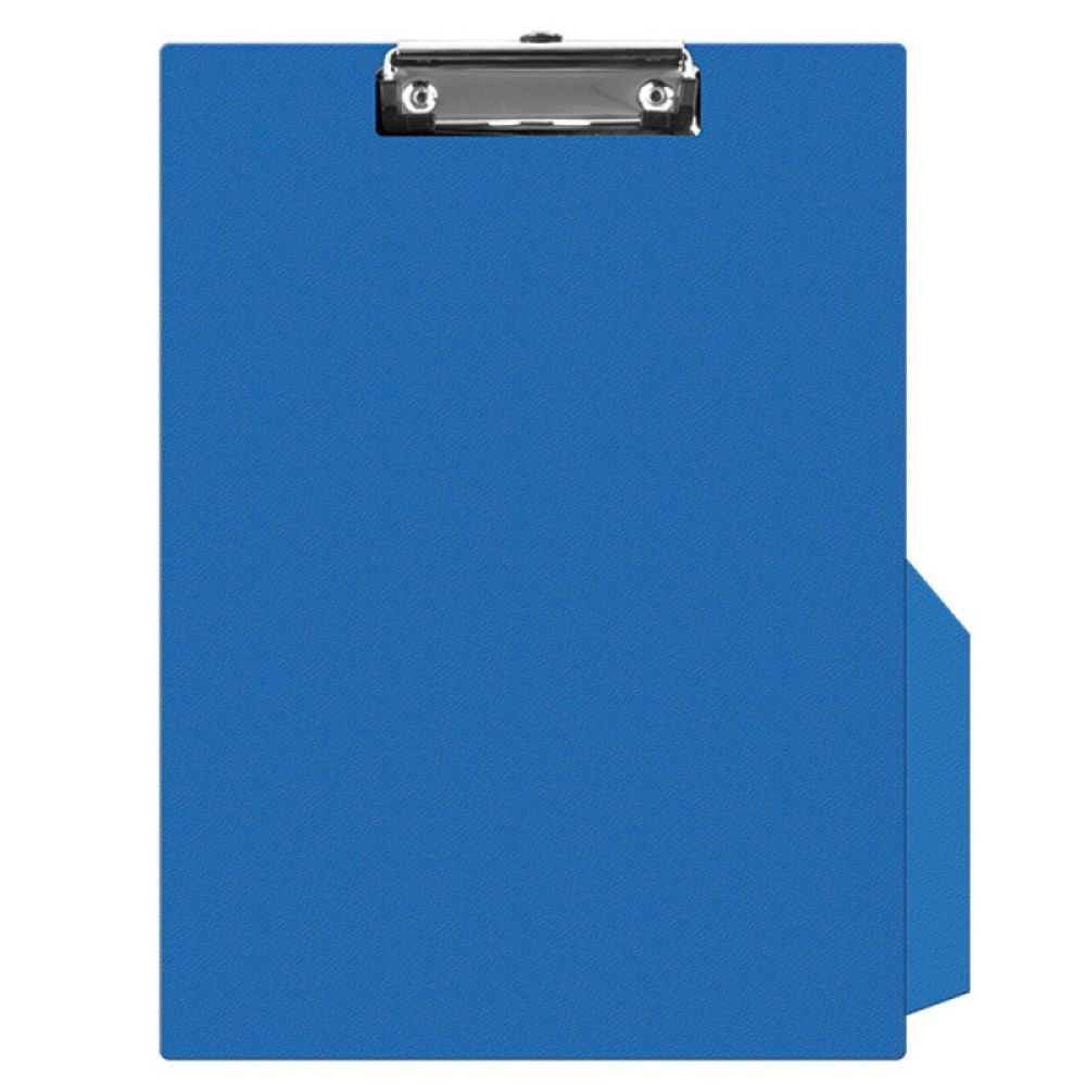 Clipboard simplu A4, plastifiat PVC, Q-Connect - albastru_1