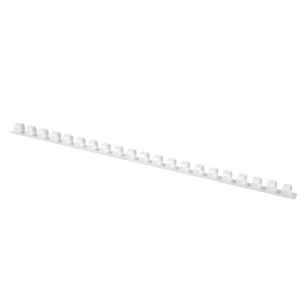 Inele plastic 12 mm, max 95 coli, 100buc/cut, Office Products - alb_1