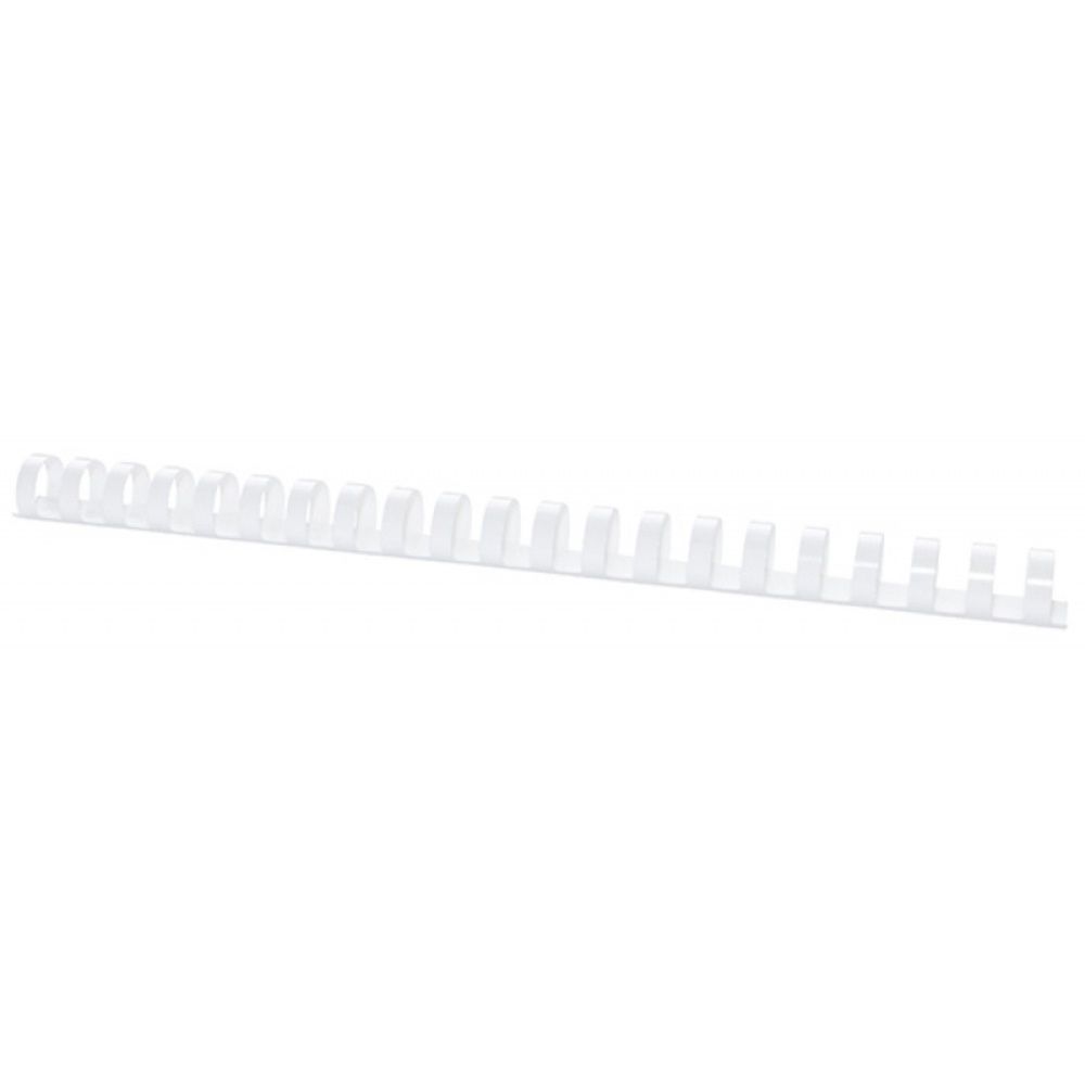 Inele plastic 16 mm, max 145 coli, 100buc/cut, Office Products - alb_1