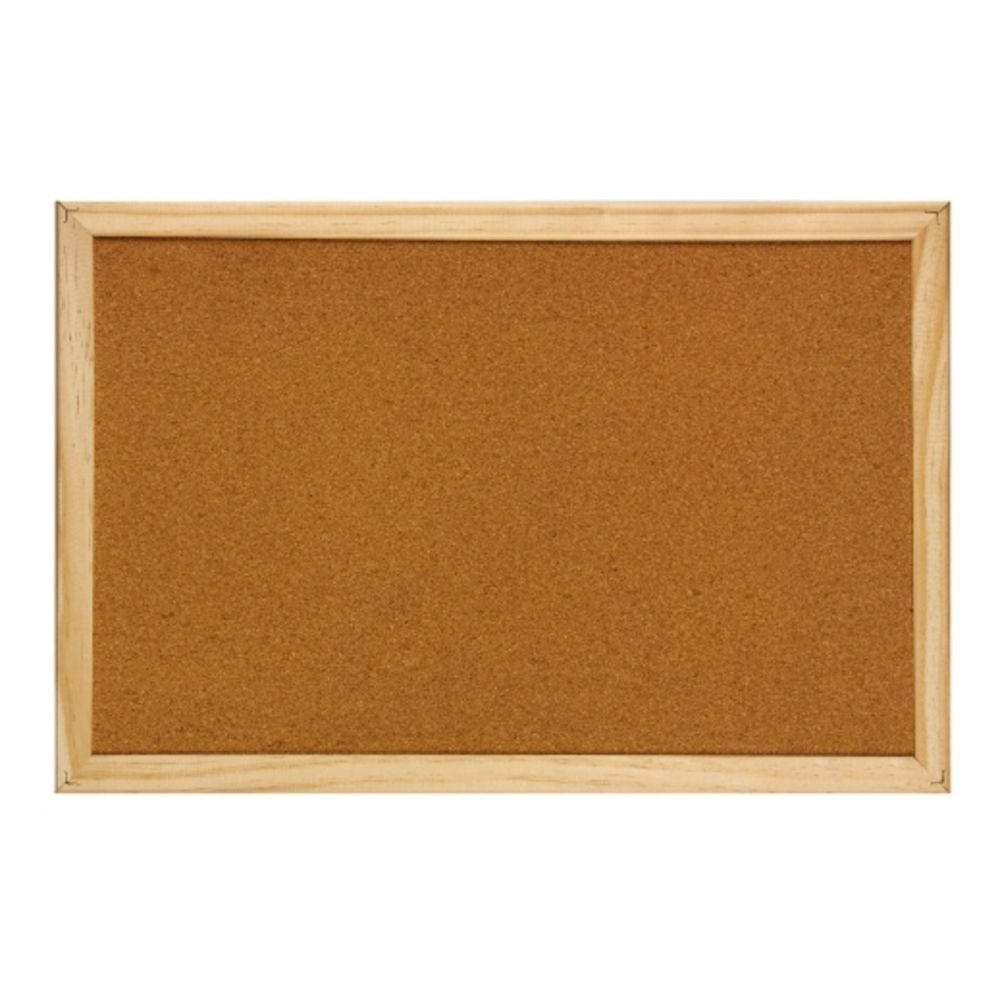 Panou pluta cu rama din lemn, 40 x 60 cm, Optima_1