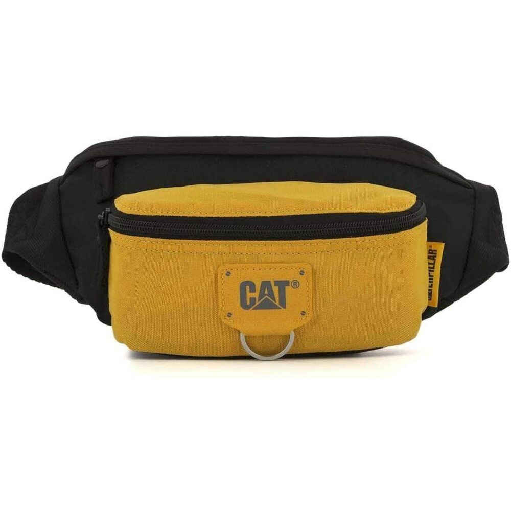 Borseta CATERPILLAR Millennial Classic - Raymond, material 600D HD polyester - negru cu galben_1
