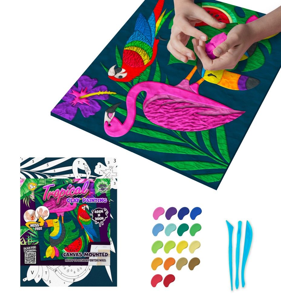 Set de modelaj plastilină Splat Planet Tropical_2